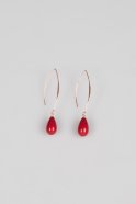 Red Earring SM003