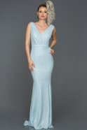 Tail Blue Mermaid Prom Dress ABU235