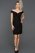 Short Black Invitation Dress ABK129