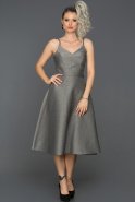 Grey Invitation Dress ABK076