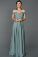 Long Turquoise Evening Dress ABU1067