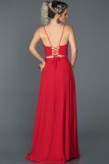 Long Red Prom Gown ABU154
