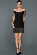 Black Invitation Dress ABK006