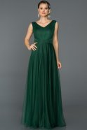 Long Emerald Green Evening Dress ABU056