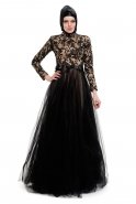 Black Hijab Dress K4349418