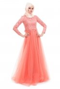 Dried Rose Hijab Dress K4349418