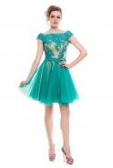 Short Green Evening Dress K4335394