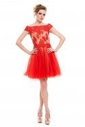 Short Red Evening Dress K4335394