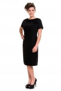 Black Oversized Evening Dress O3702