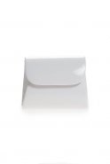 White Patent Leather Evening Bag V483