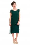 Emerald Green Oversized Evening Dress AL7102