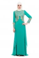 Mint Hijab Dress AL8262