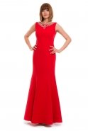 Long Red Evening Dress M1456
