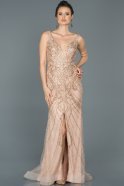 Long Mink Mermaid Prom Dress ABU321