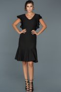 Short Black Invitation Dress ABK184