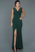 Long Emerald Green Engagement Dress ABU449