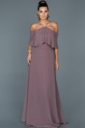 Long Lavender Evening Dress ABU002