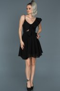 Short Black Invitation Dress ABK280