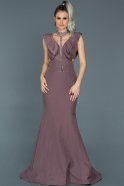 Long Lavender Evening Dress ABU106