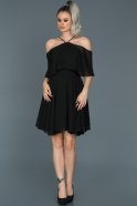 Short Black Invitation Dress ABK281