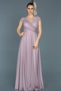 Long Lavender Evening Dress ABU025