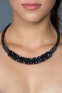 Anthracite Necklace UK001
