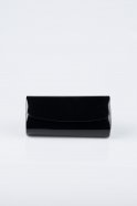 Black Patent Leather Portfolio Bags V475