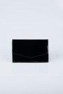 Black Patent Leather Evening Bag V460