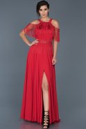 Long Red Evening Dress ABU339