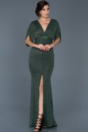 Green Mermaid Evening Dress ABU567