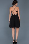 Short Black Invitation Dress ABK027