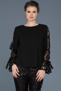 Black Blouse AB81143