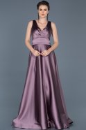 Long Violet Engagement Dress ABU577