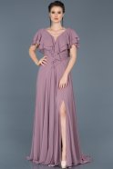 Lavender Long Engagement Dress ABU032