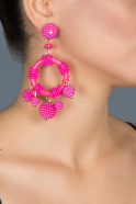 Pink Earring KB045