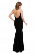 Long Black Evening Dress MT15-023