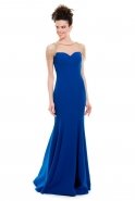Long Sax Blue Evening Dress MT15-046
