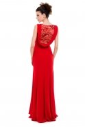 Long Red Evening Dress M1442