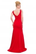 Long Red Evening Dress C3135