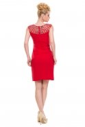 Short Red Evening Dress C2104