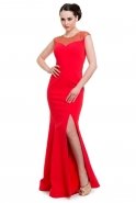 Long Red Evening Dress O3853