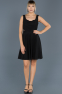 Short Black Evening Dress ABK003