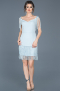 Blue Invitation Dress ABK006