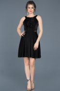 Short Black Invitation Dress ABK188