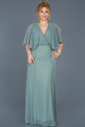 Long Firuze Oversized Evening Dress ABU001
