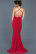 Long Red Invitation Dress ABU620