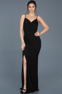 Long Black Mermaid Prom Dress ABU622