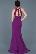 Long Purple Invitation Dress ABU600