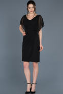 Short Black Invitation Dress ABK384
