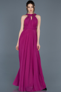 Long Fuchsia Prom Gown ABU643